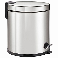 Ведро-контейнер для мусора урна с педалью LAIMA Classic Plus, 20 л, зеркальное в Туапсе